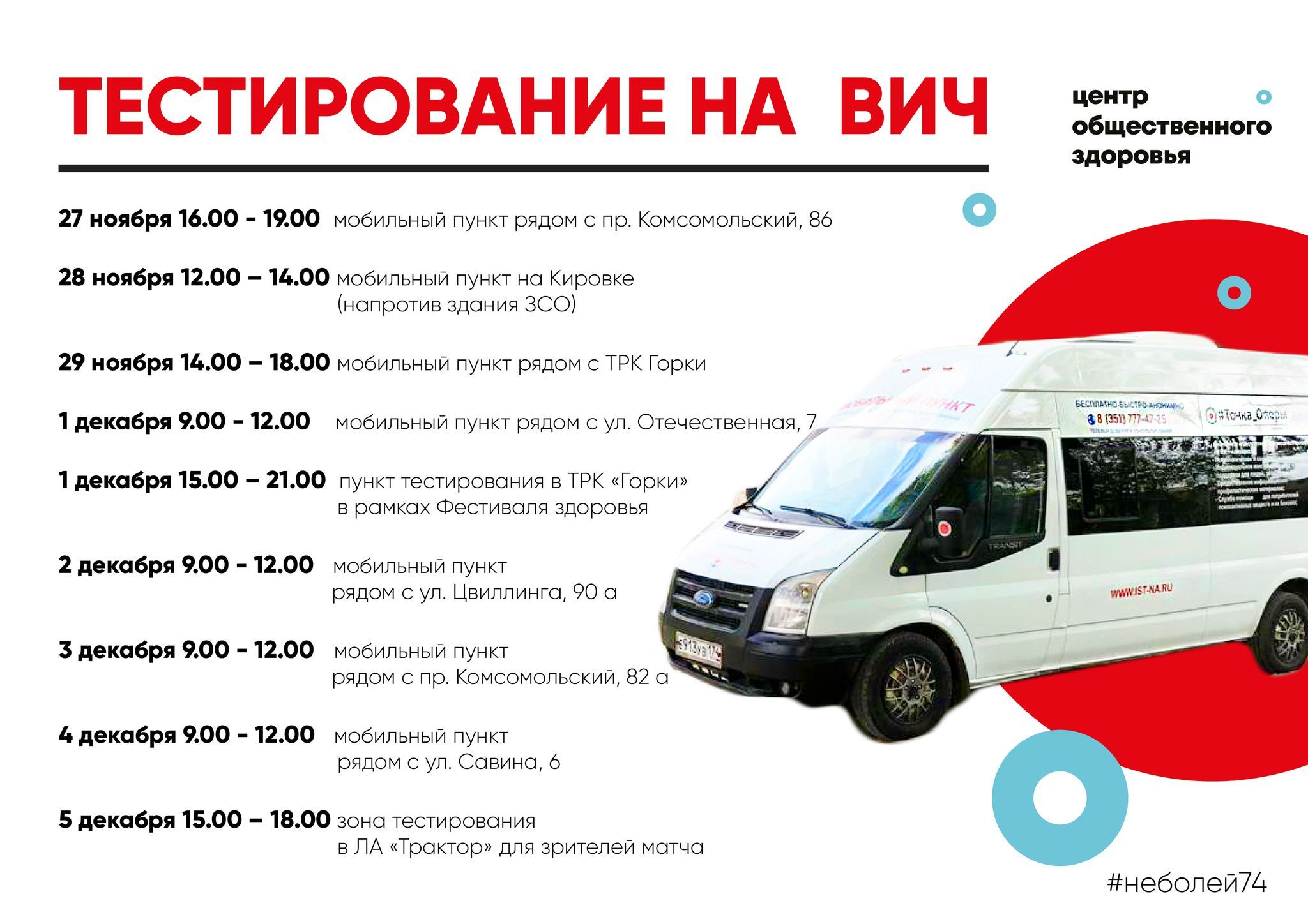 В Челябинске можно пройти бесплатное тестирование на ВИЧ-статус_1